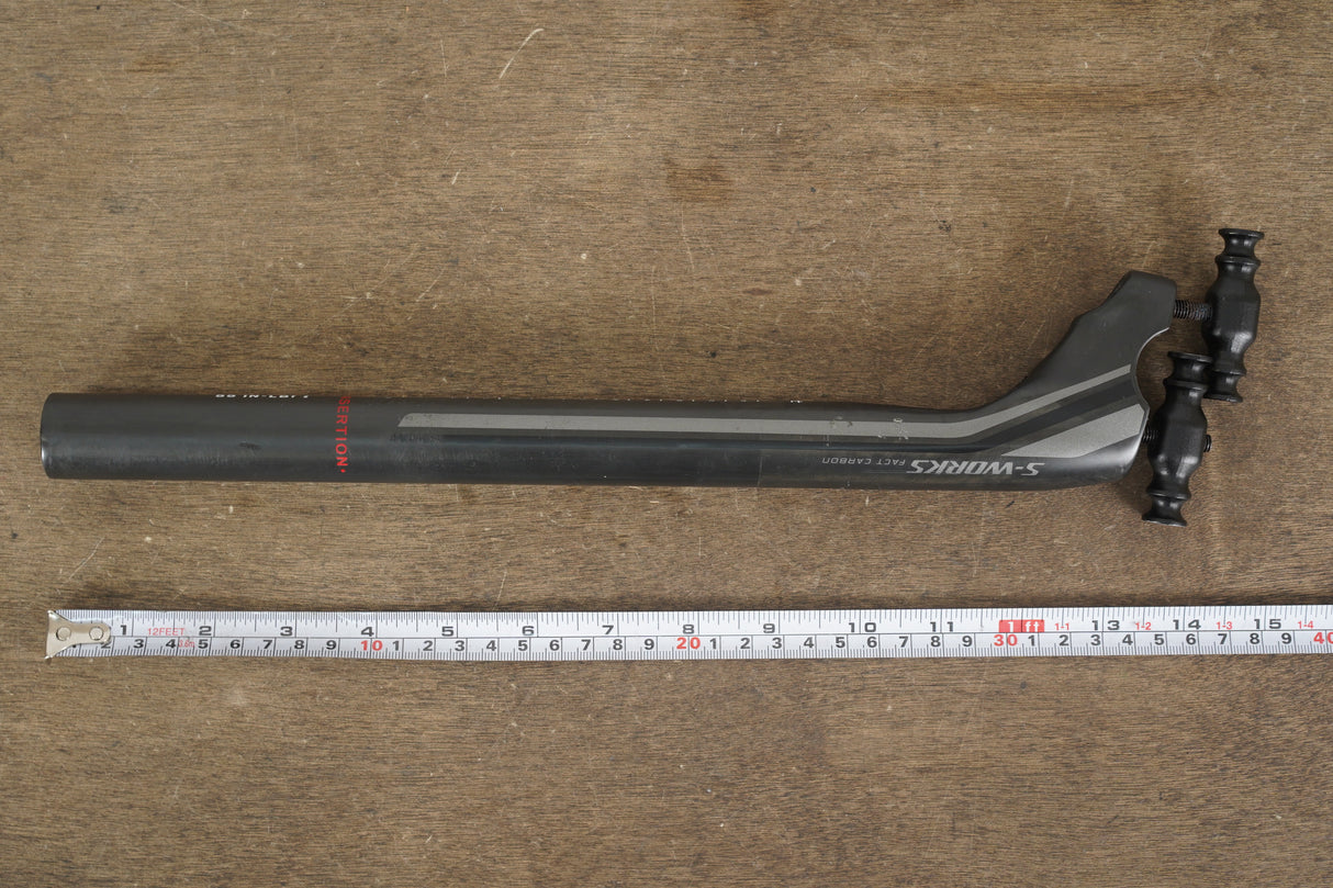 27.2mm Specialized S-WORKS FACT Carbon Setback Road Seatpost