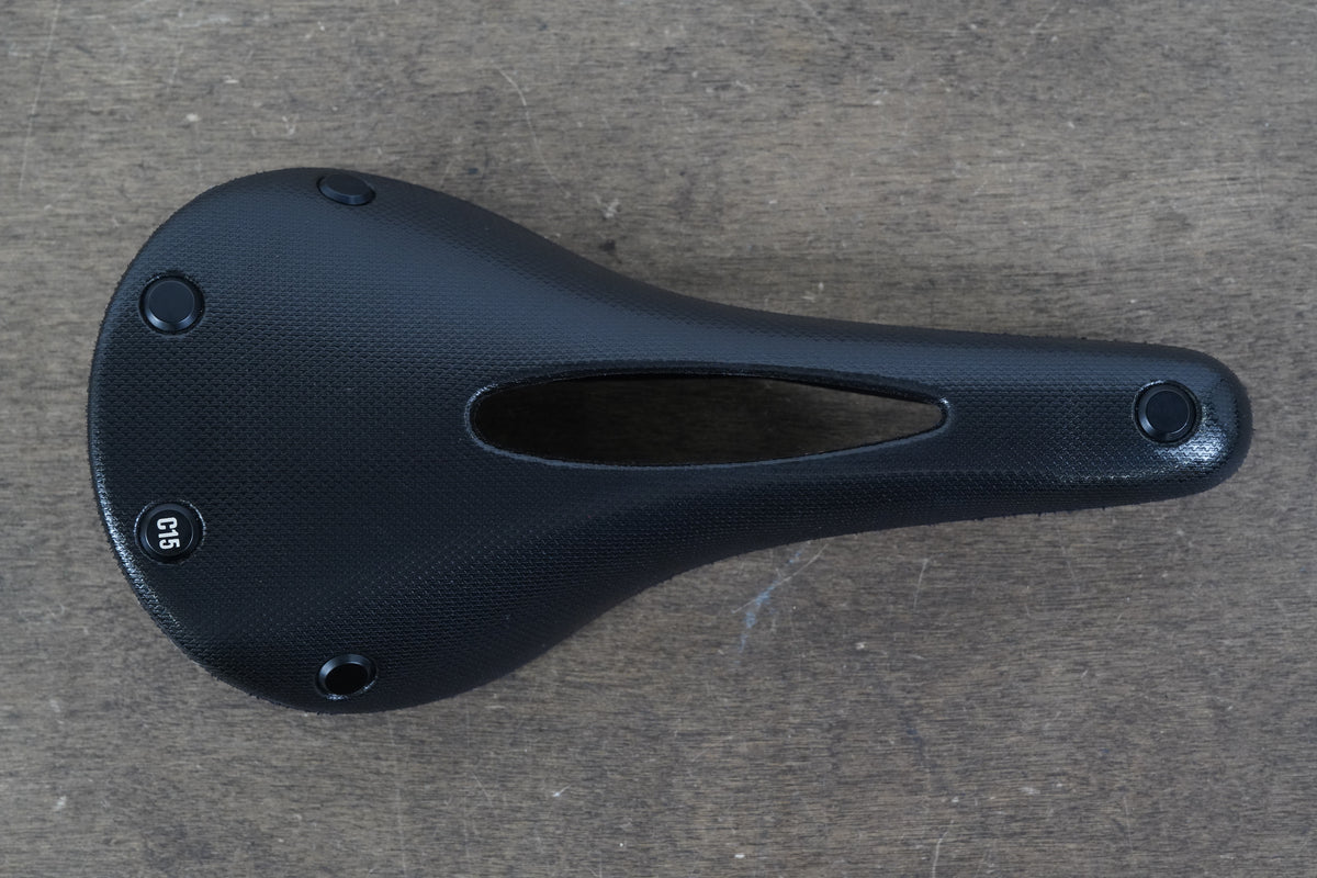 140mm Brooks C15 Cambium Carved Steel Rail Road Saddle 439g