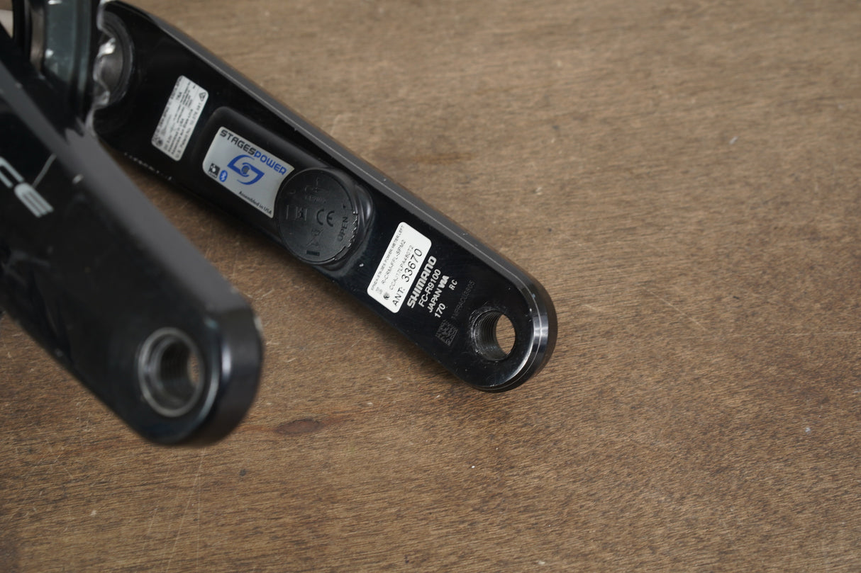 170mm 52/36T Dura-Ace FC-R9100 Stages Power Meter Crankset 9100