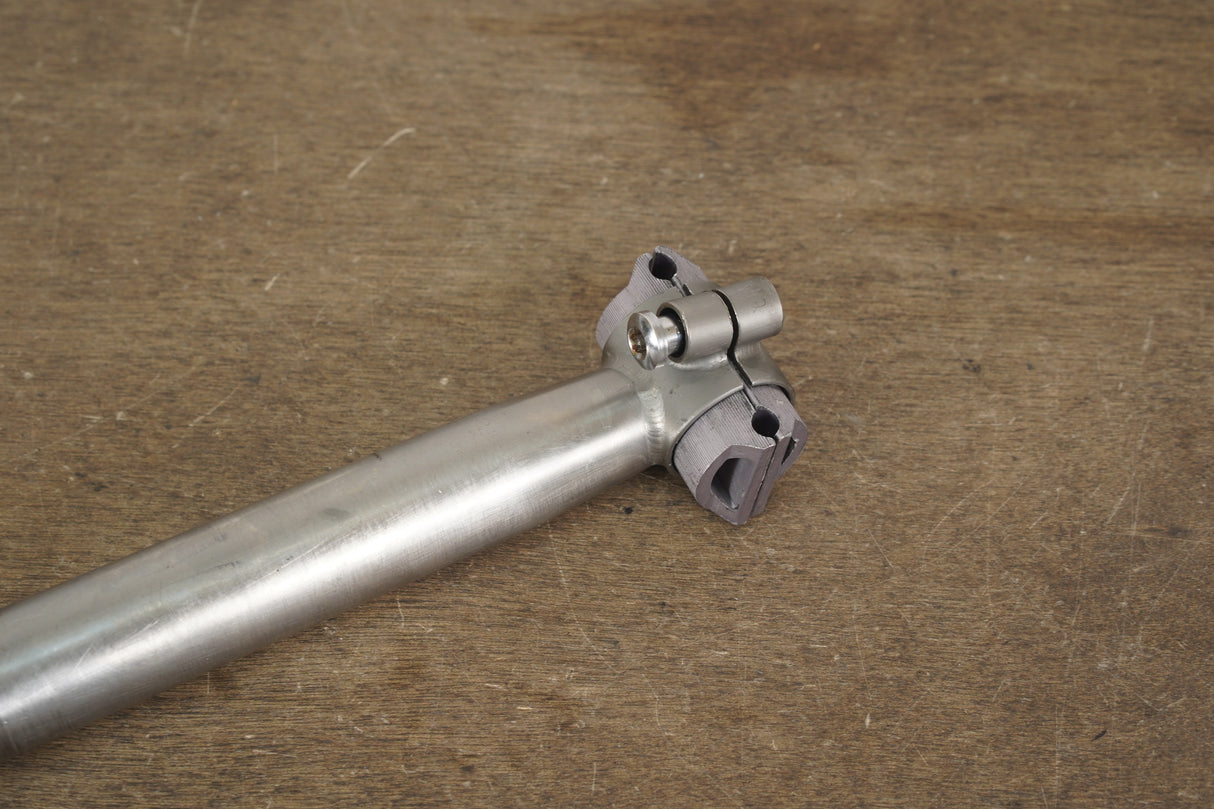 27.2mm Titanium 0 Setback Road Seatpost