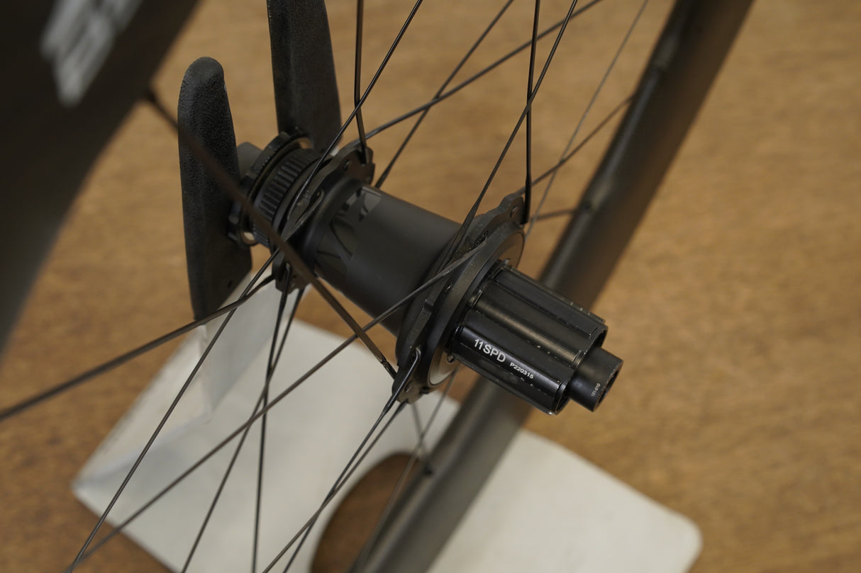 Zipp 858 NSW Cognition Carbon Tubeless Clincher Disc Brake Wheelset 11 Speed