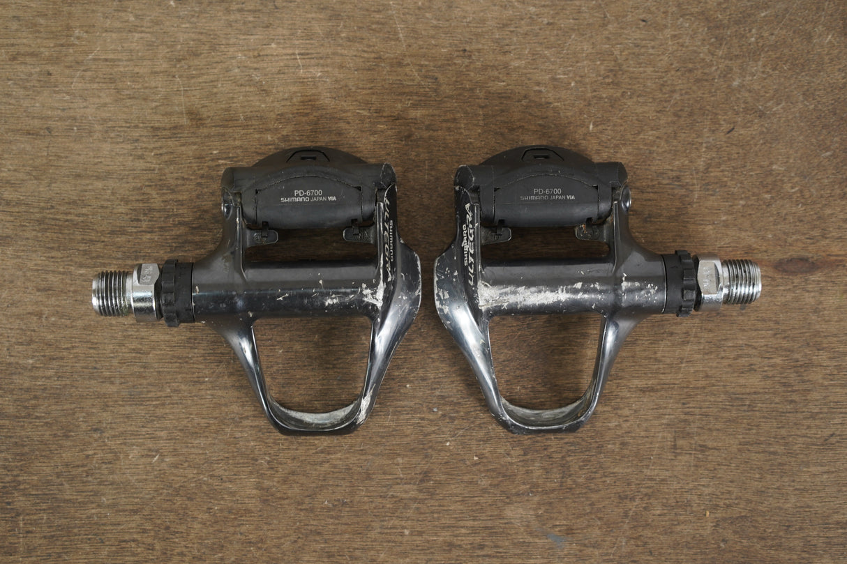 Shimano Ultegra PD-6700 SPD-SL Alloy Clipless Road Pedals 316g