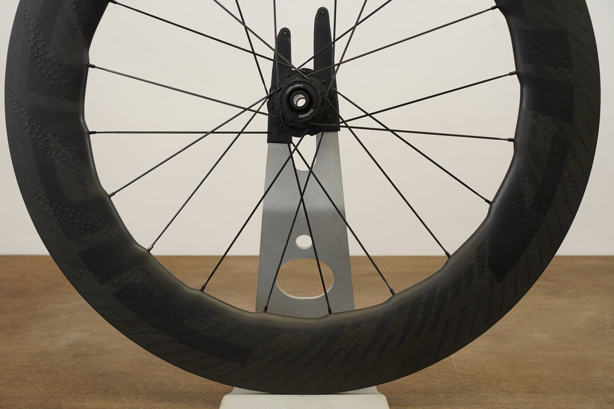 Zipp 858 NSW Cognition Carbon Tubeless Clincher Disc Brake Wheelset 11 Speed