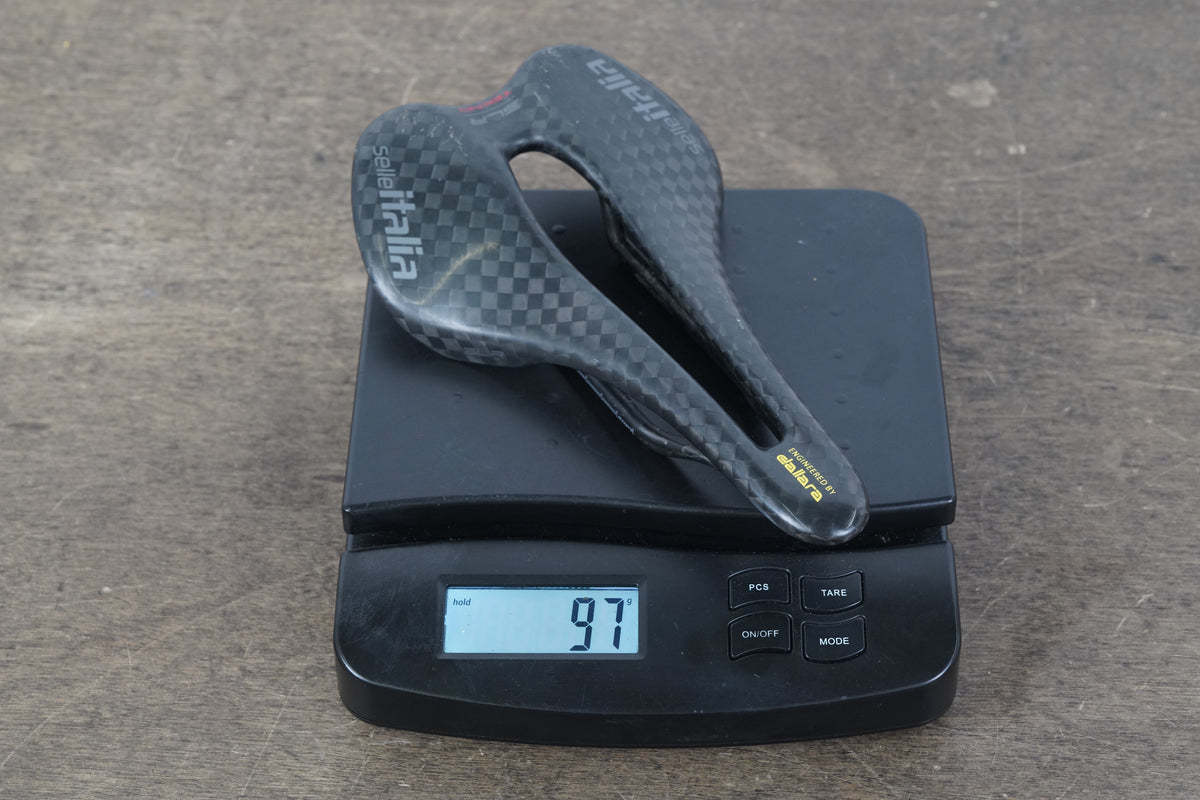 142mm Selle Italia SLR Tekno Carbon Road Saddle 97g