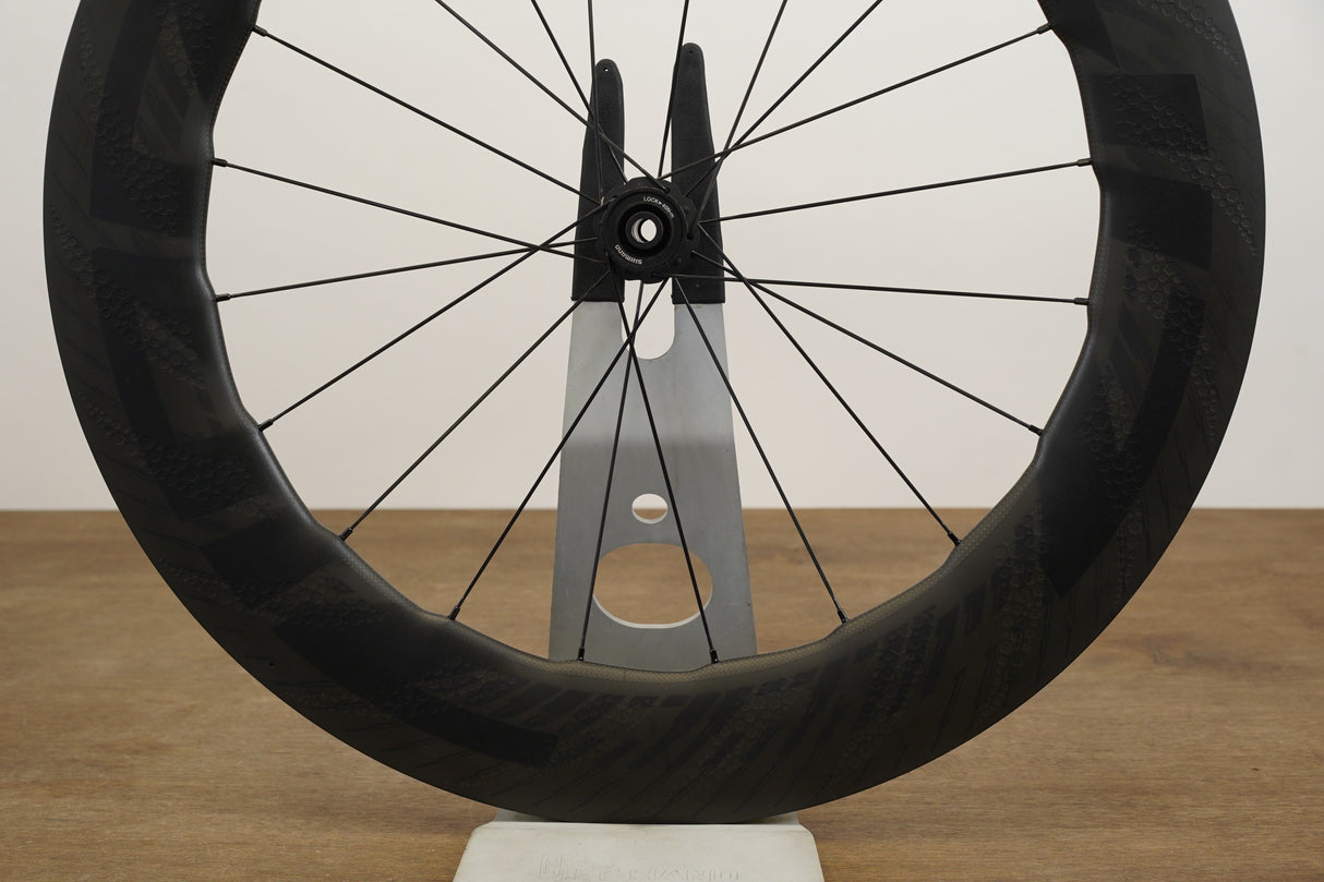 Zipp 858 NSW Cognition Carbon Tubeless Clincher Disc Brake Wheelset 11 Speed