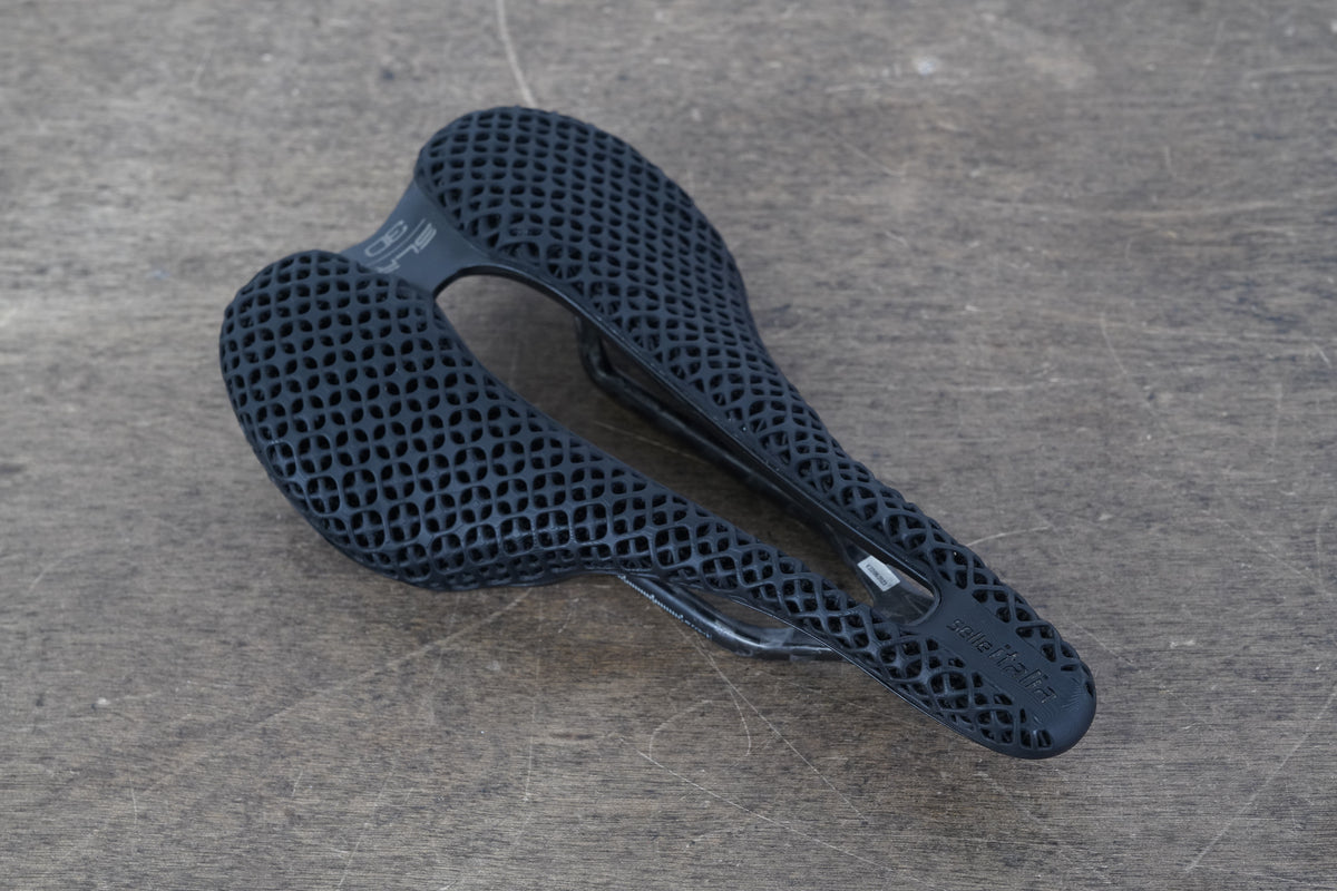 145mm Selle Italia SLR 3D Carbonio Superflow Boost Carbon Rail Road Saddle 172g