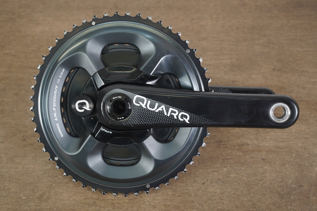 175mm 52/36T BB30 Quarq DFour Power Meter Carbon Road Crankset