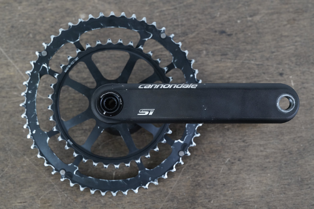 172.5mm 52/36T BB30 Cannondale Si Spidering Hollowgram Road Crankset 624g