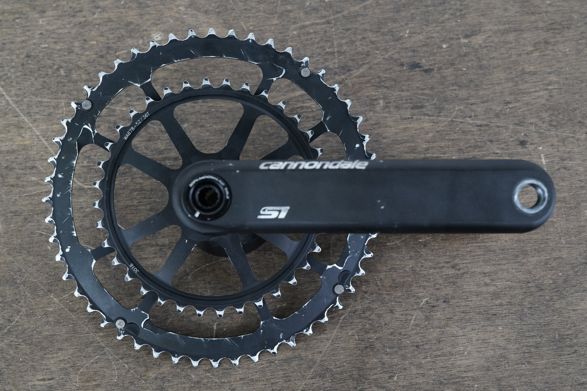 172.5mm 52/36T BB30 Cannondale Si Spidering Hollowgram Road Crankset 624g