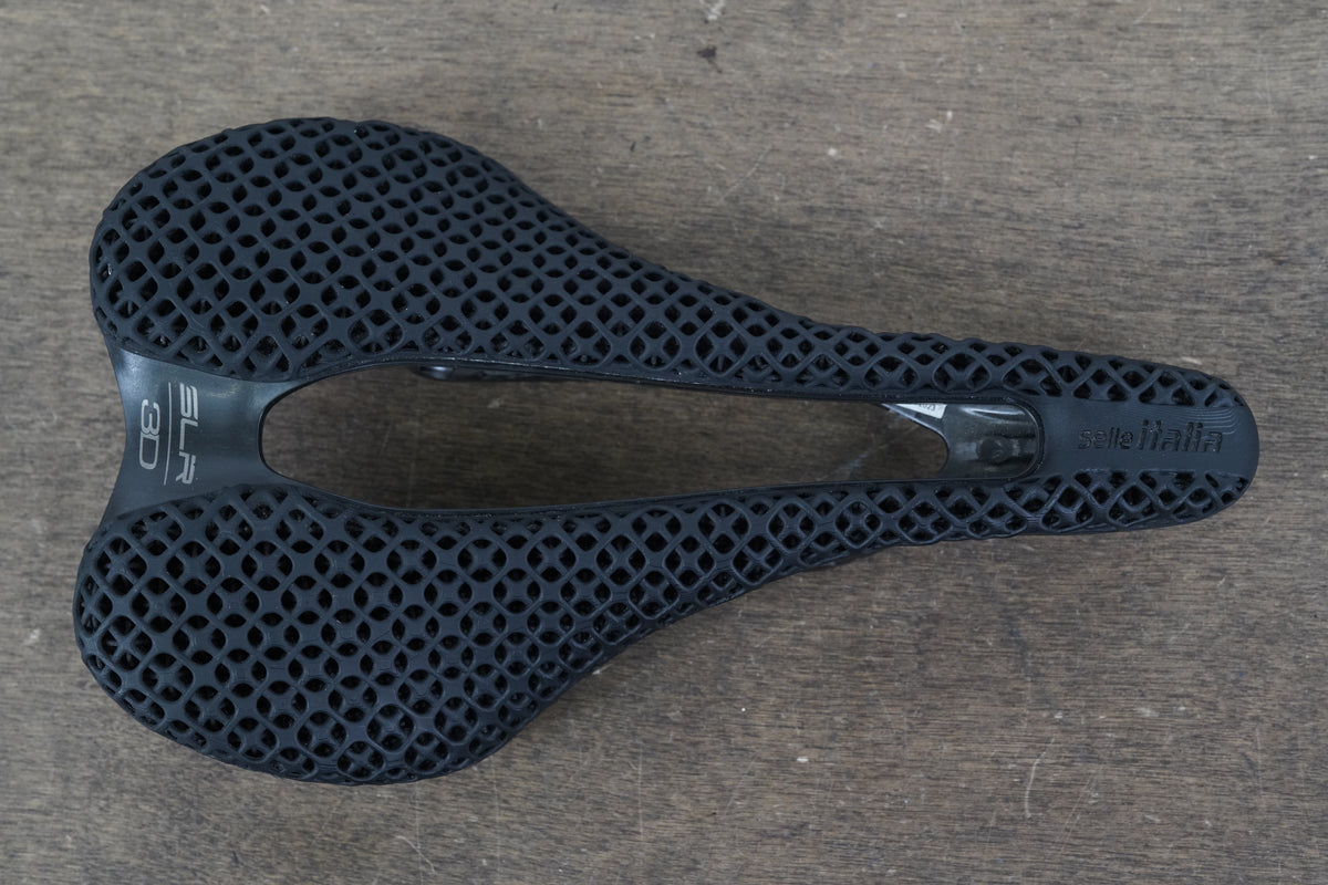 145mm Selle Italia SLR 3D Carbonio Superflow Boost Carbon Rail Road Saddle 172g