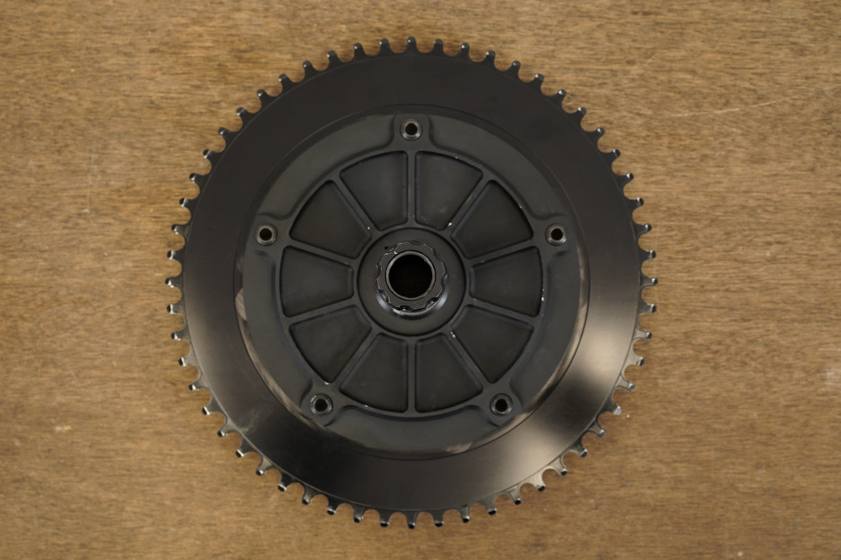 56T BB30 PCD Classic 1x Chainring + Spider + Spindle For Rotor Direct Mount