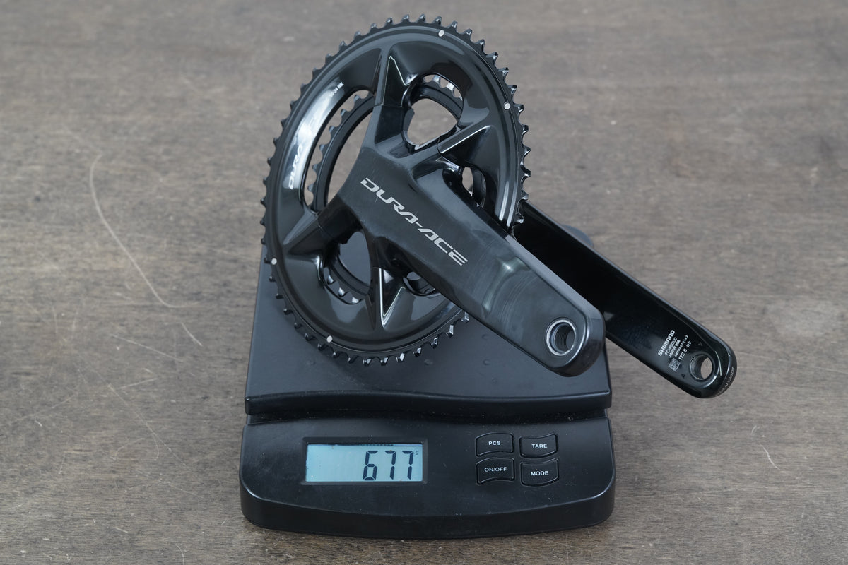 172.5mm 50/34T Shimano Dura-Ace FC-R9200 12 Speed Crankset 9200 677g