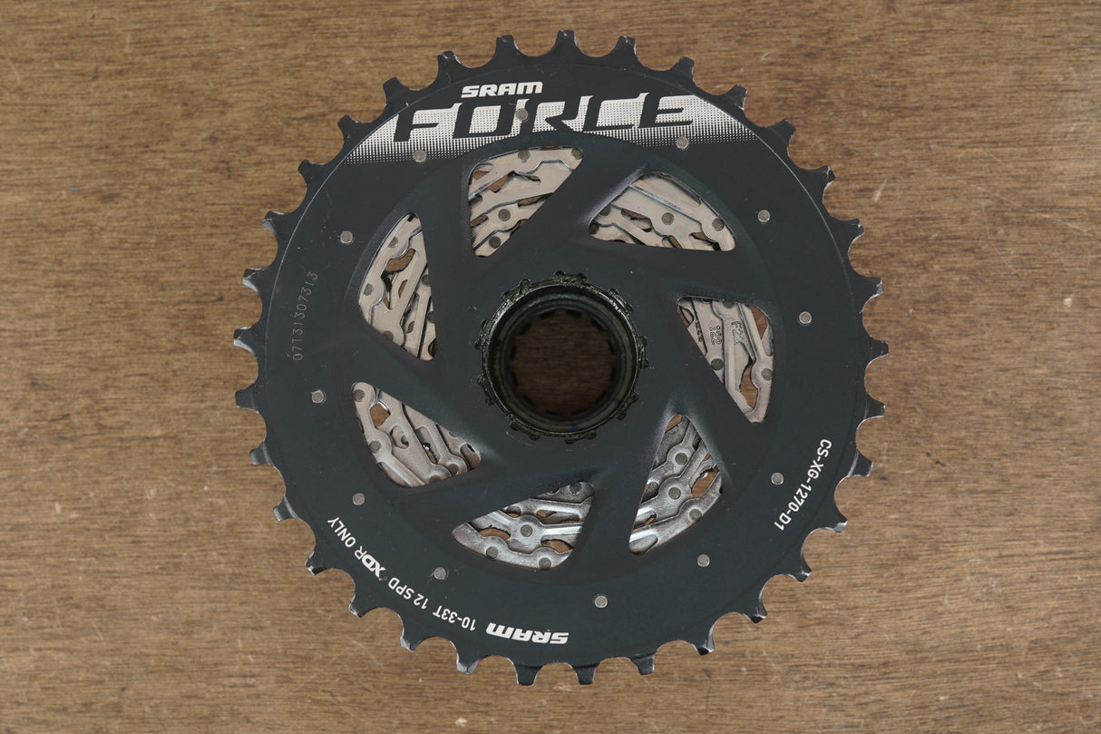 10-33T SRAM Force AXS CS-XG-1270-D1 12 Speed Road Cassette 274g