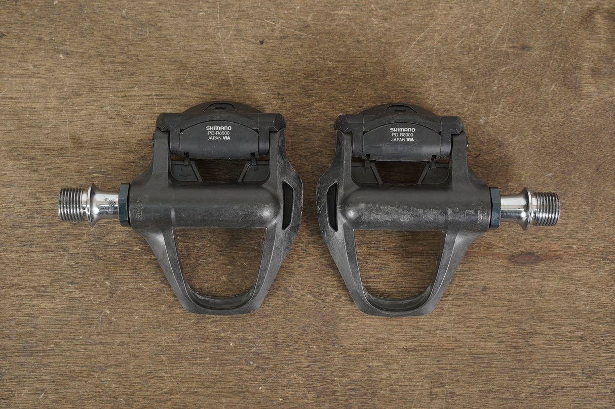 Shimano Ultegra PD-R8000 SPD-SL Carbon Clipless Road Pedals 245g
