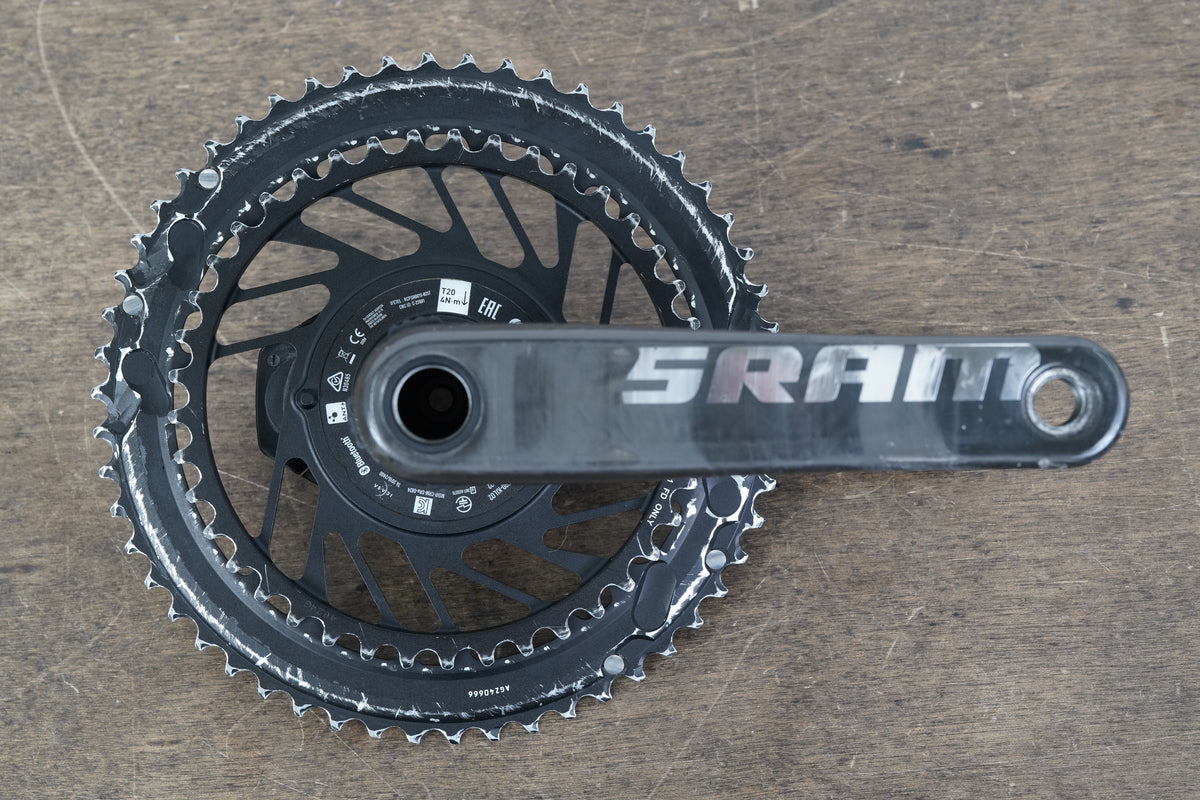 170mm 54/41T DUB SRAM Red AXS E1 Team Edition 12 Speed Quarq Power Meter Crank