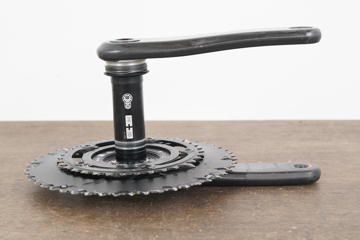 165mm 50/34T BB30 SRAM Red 22 Quarq DZero Power Meter Crankset 709g