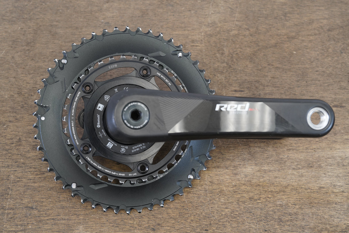 172.5mm 50/34T GXP SRAM Red 22 Quarq DZero Carbon Power Meter Crankset