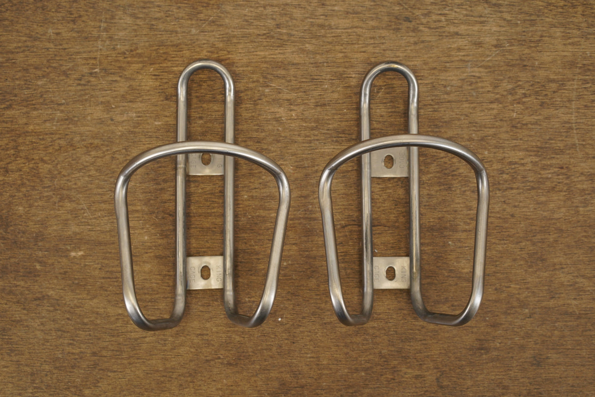 (2) King Cage Titanium Water Bottle Cages 56g