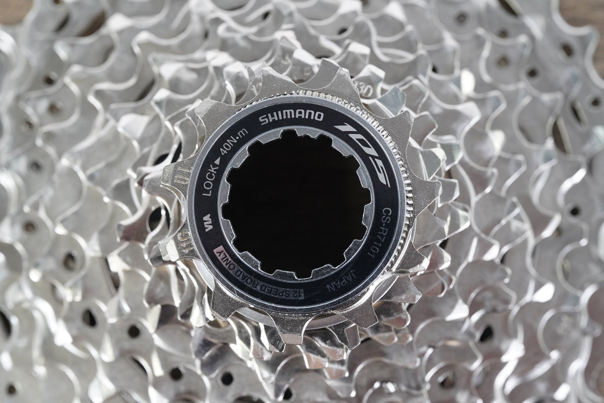 11-34T Shimano 105 CS-R7101 12 Speed Road Cassette 351g 7101