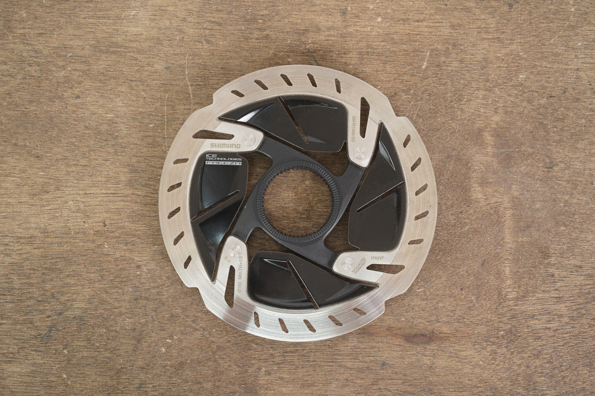 (2) 140mm Shimano Dura-Ace SM-RT900-SS Center Lock Disc Brake Rotors