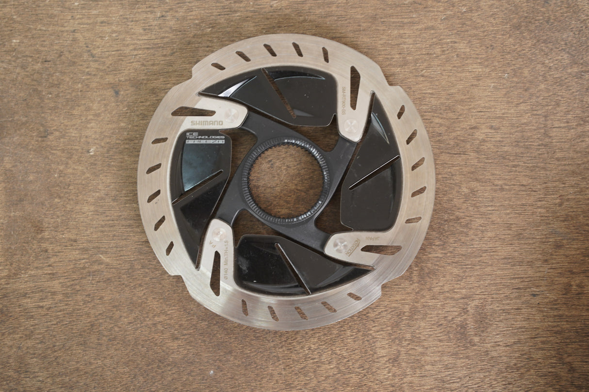 (2) 140mm Shimano Dura-Ace SM-RT900-SS Center Lock Disc Brake Rotors