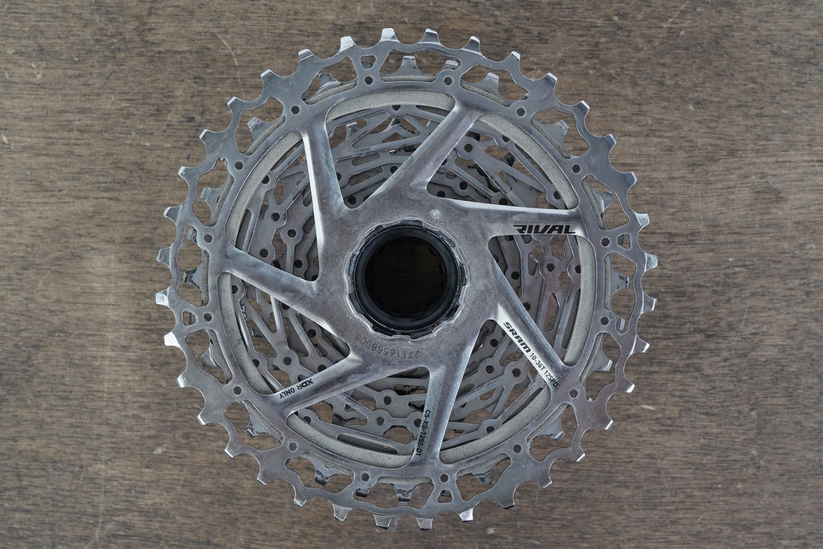 10-36T SRAM Rival CS-XG-1250-D1 12 Speed XDR Road Cassette 339g
