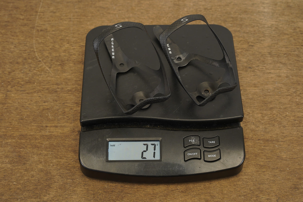 (2) Serfas Carbon Water Bottle Cages 27g