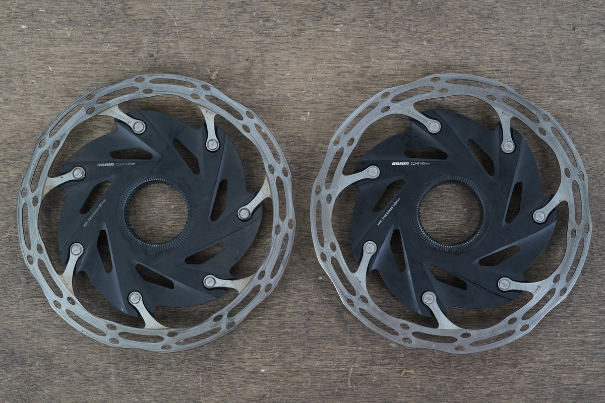 (2) 160mm SRAM Centerline XR Center Lock Disc Brake Rotors