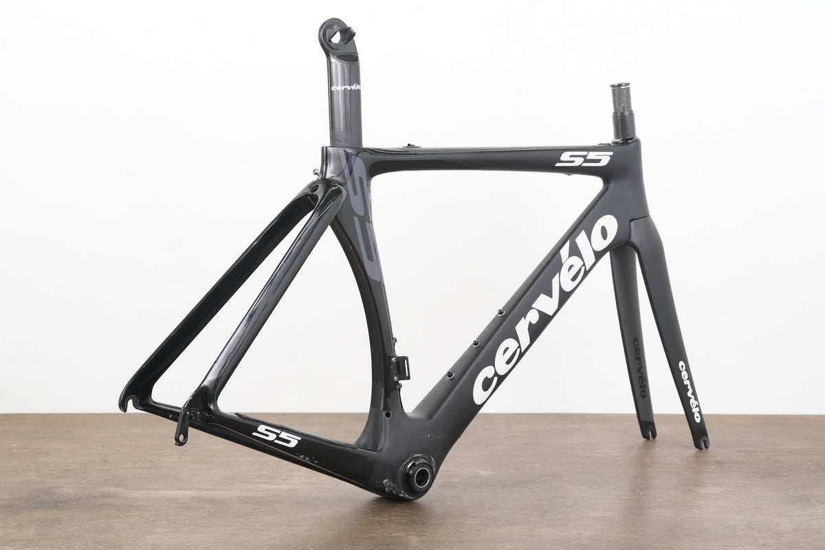 *Damaged* 51cm Cervelo S5 Carbon Aero Rim Brake Road Frameset