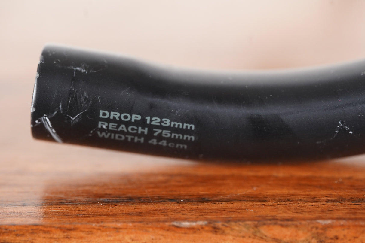 44cm Specialized S-WORKS Shallow Bend Carbon Compact Road Handlebar 31.8mm