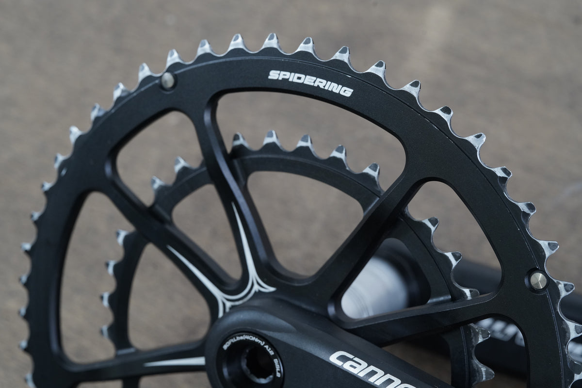 172.5mm 52/36T BB30 Cannondale Si Spidering Hollowgram Road Crankset 615g