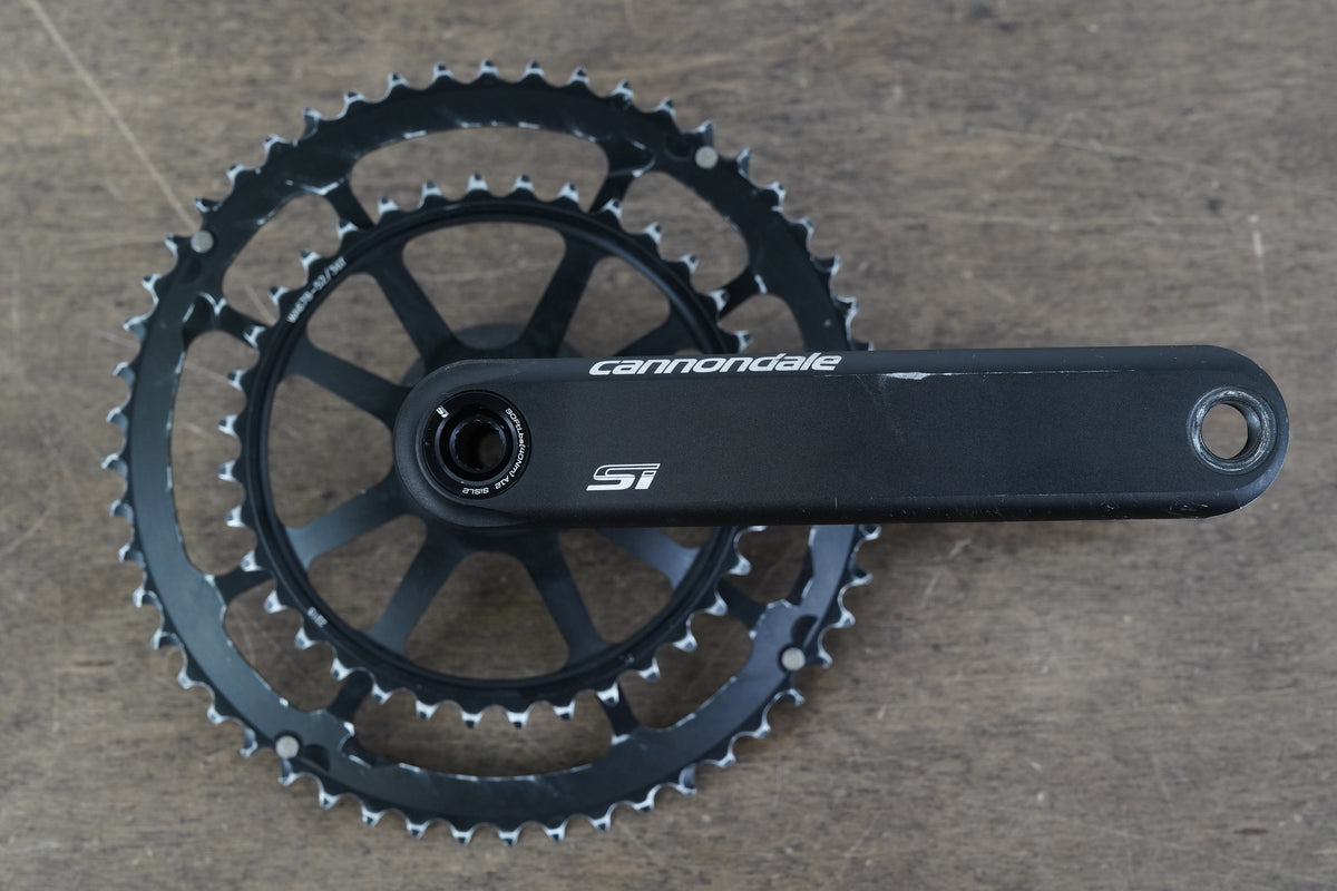 172.5mm 52/36T BB30 Cannondale Si Spidering Hollowgram Road Crankset 615g