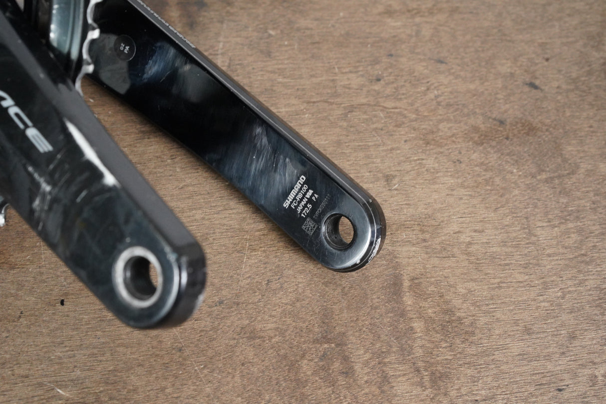 172.5mm 52/36T Shimano Dura-Ace FC-R9100 11 Speed Crankset 9100