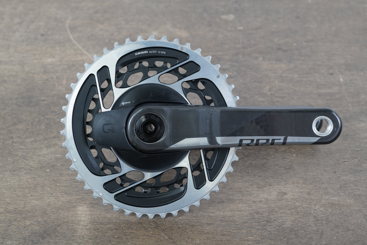 170mm 46/33T DUB SRAM Red AXS D1 Quarq 12 Speed Power Meter Crankset 591g