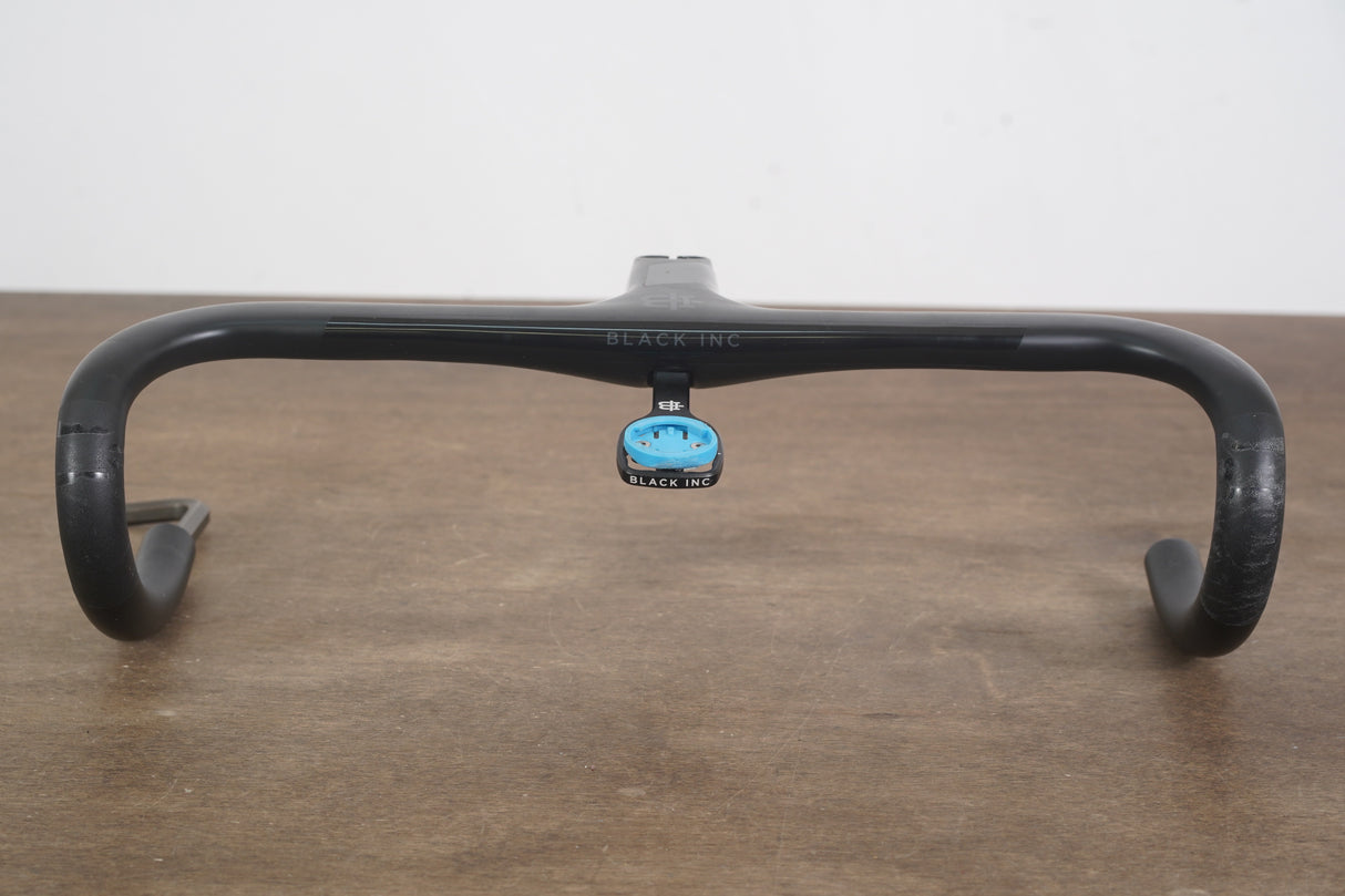 42cm 100mm -6 Degree Black Inc. Carbon Barstem Handlebar + Mount 1 1/8"