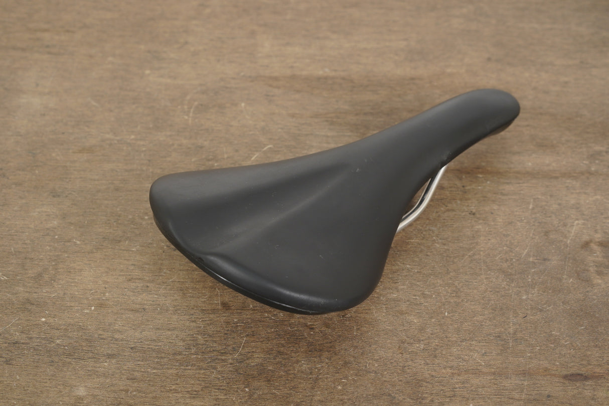 142mm (Shallow) Fabric Scoop Cr-Mo Rail Road Saddle 257g