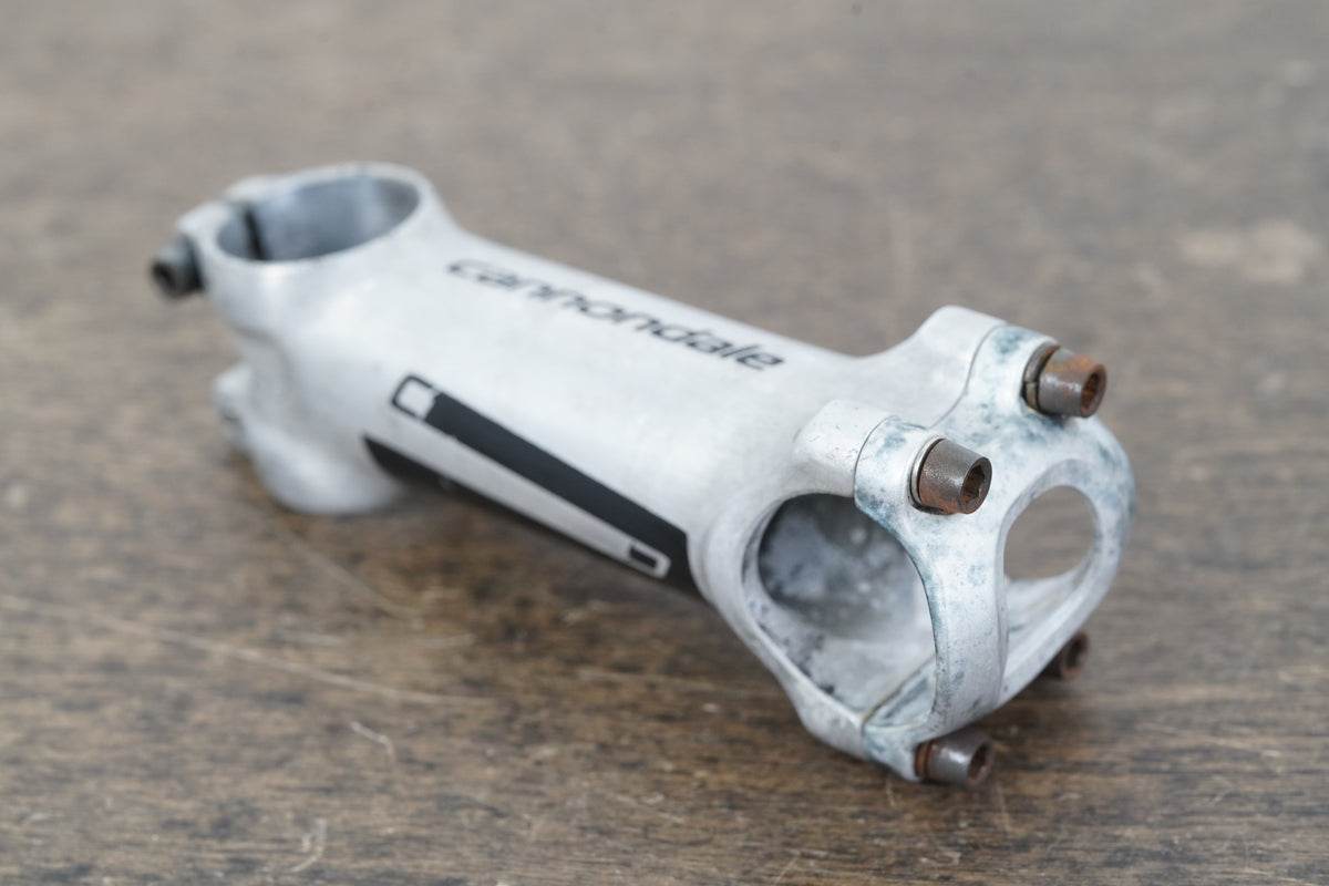 Cannondale C1 100mm ±7 Degree Alloy Road Stem 117g 1 1/8" 31.8mm *Stripped Paint*