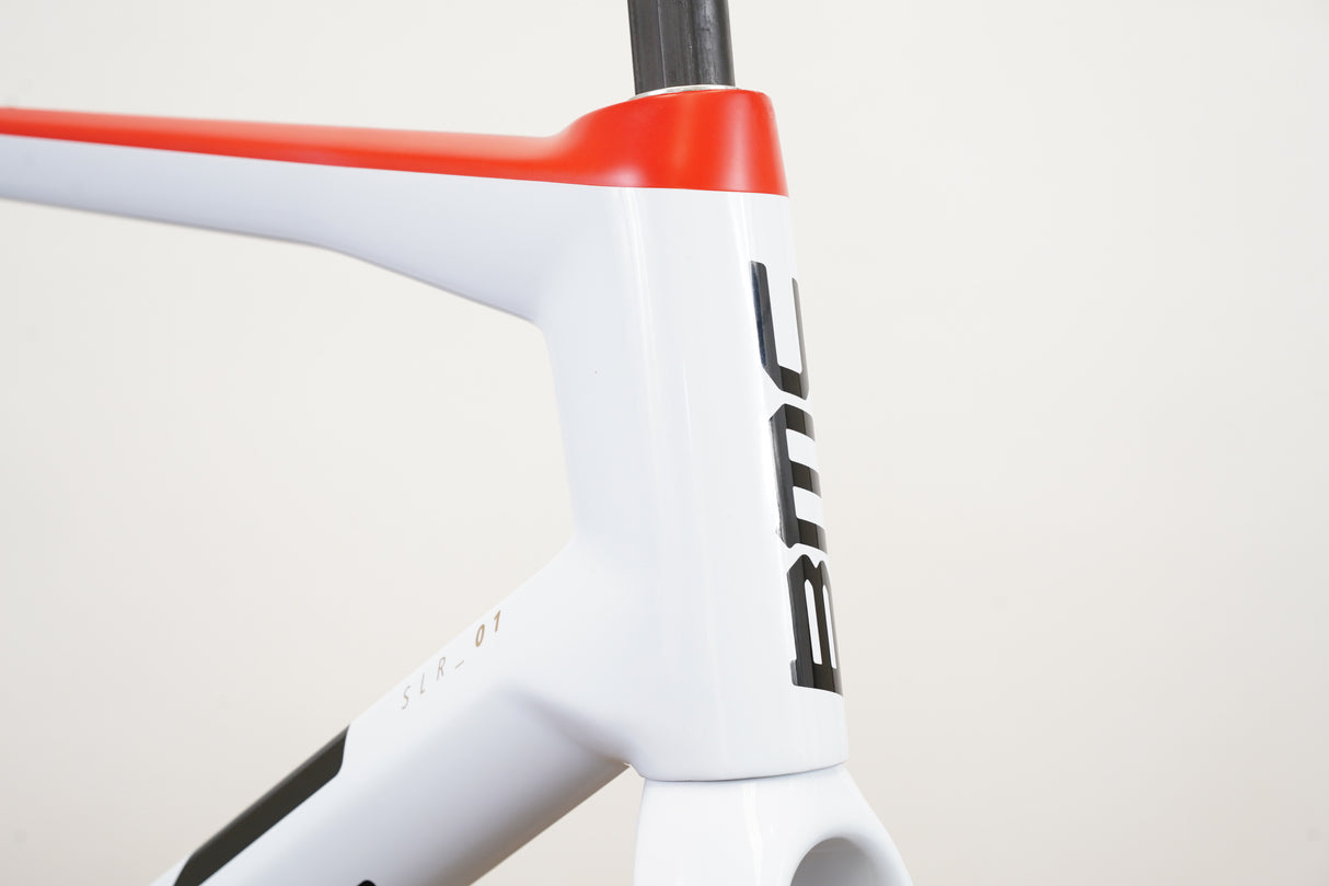 NEW 2022 58cm BMC Teammachine SLR01 Disc Team FRS Frameset WHT-BLK-RED
