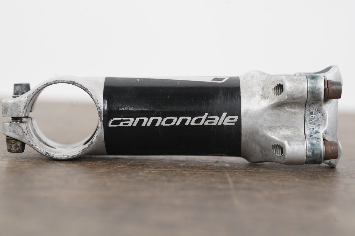 Cannondale C1 100mm ±7 Degree Alloy Road Stem 117g 1 1/8" 31.8mm *Stripped Paint*