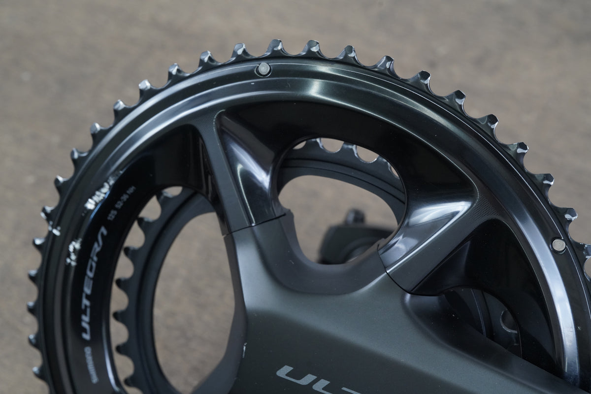172.5mm 52/36T Shimano Ultegra FC-R8100 4iiii Power Meter 12 Speed Crankset 8100