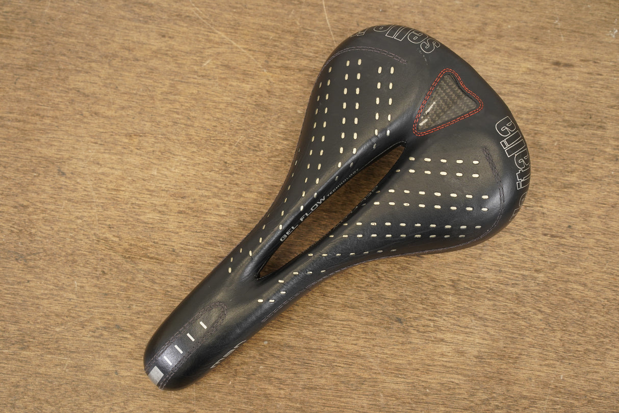 150mm Selle Italia Sport Gel Flow Manganese Rail Road Saddle 284g