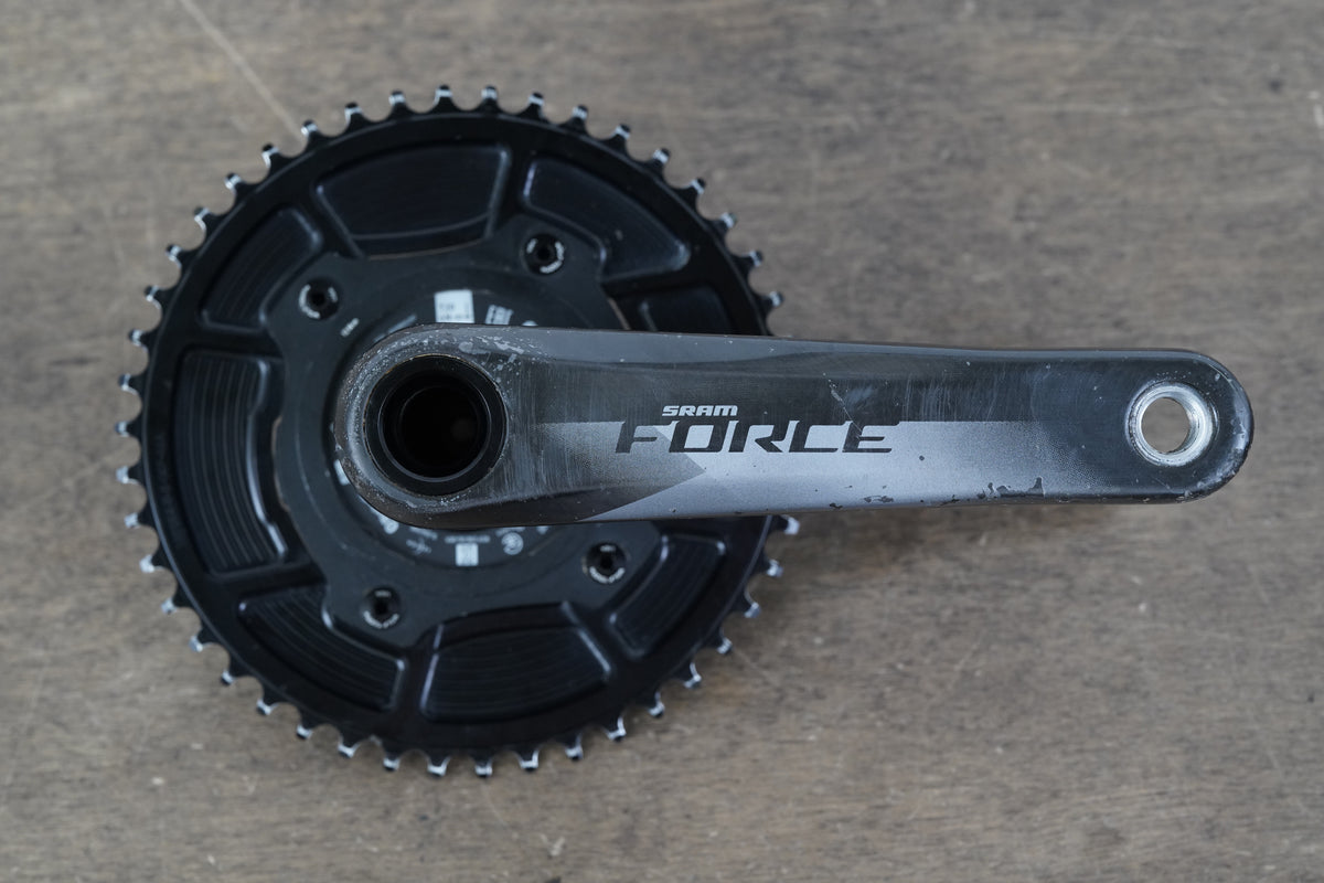 170mm 46T DUB SRAM Force AXS D2 Quarq DFour Power Meter Crankset 769g