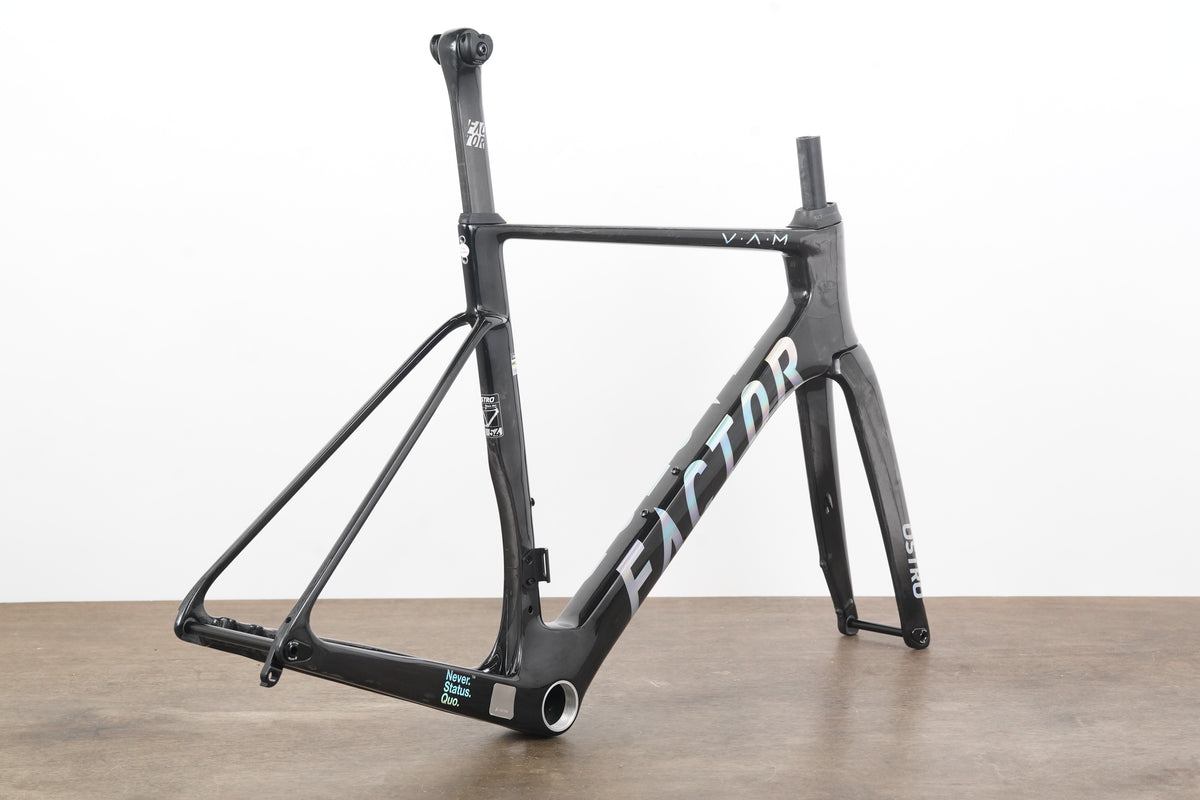 NEW TAKE-OFF 54cm Factor Ostro VAM V2 2.0 Carbon Disc Brake Road Frameset