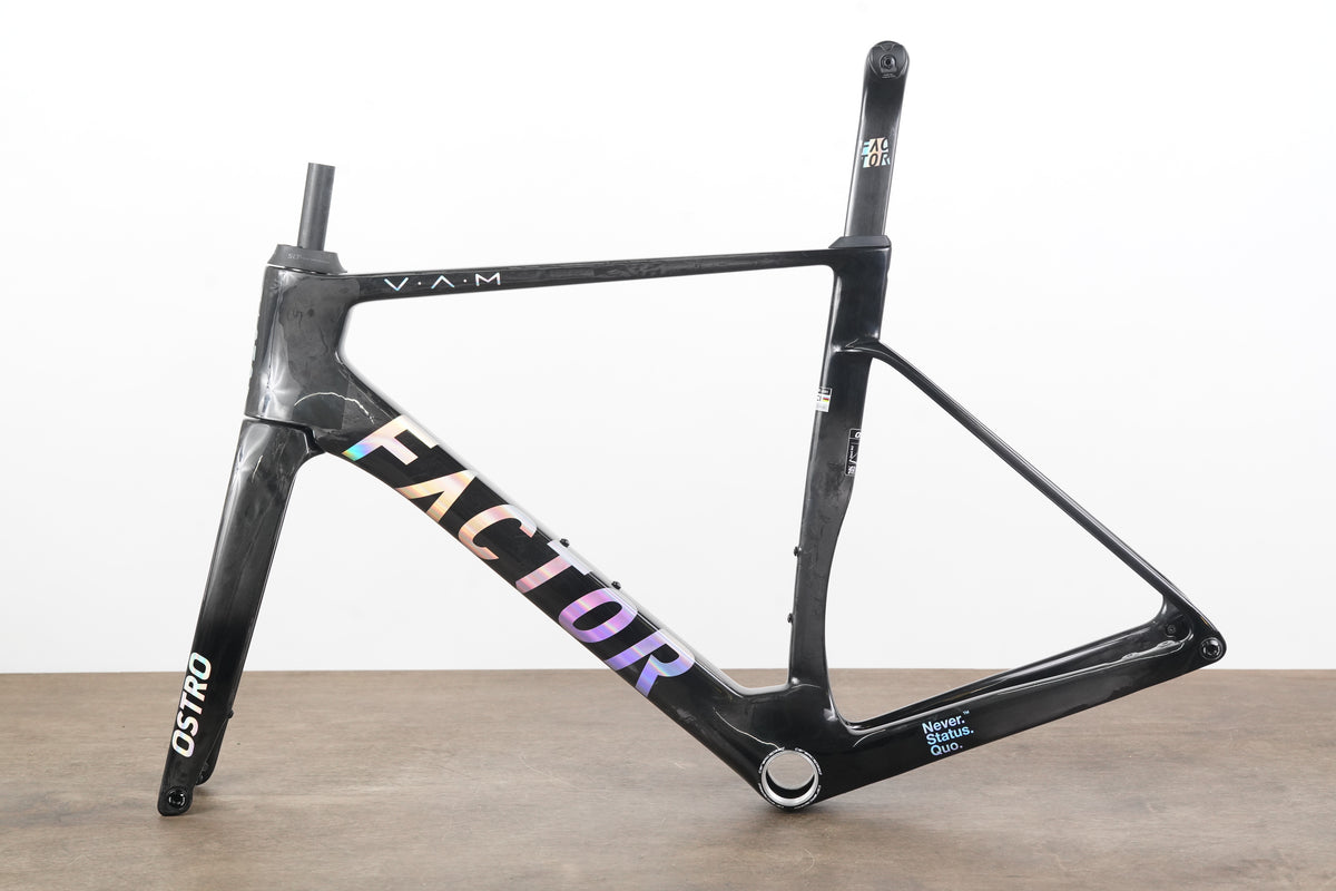 NEW TAKE-OFF 54cm Factor Ostro VAM V2 2.0 Carbon Disc Brake Road Frameset