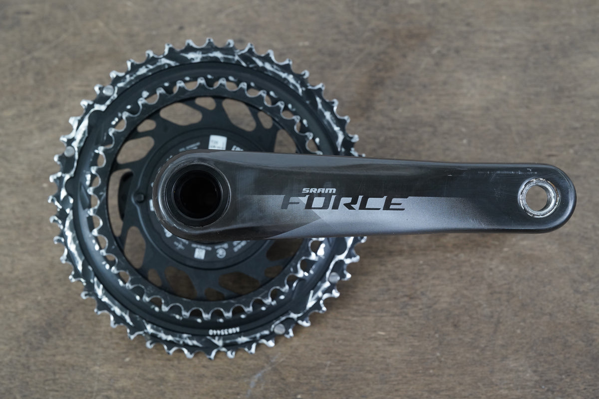 175mm 48/35T DUB SRAM Force AXS D1 11 Quarq Power Meter Speed Road Crankset 745g