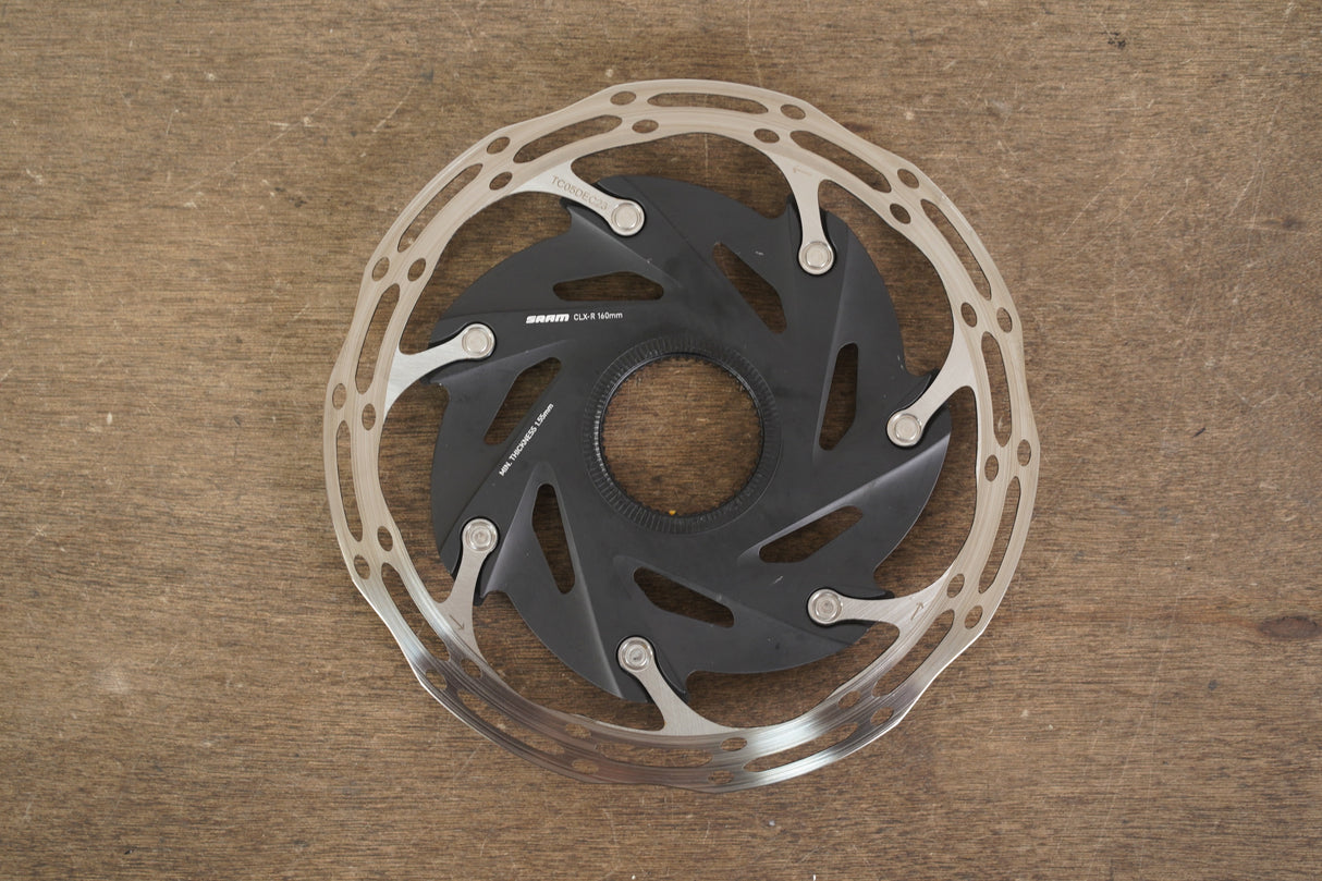 (2) 160mm SRAM Centerline CLX Center Lock Disc Brake Rotors