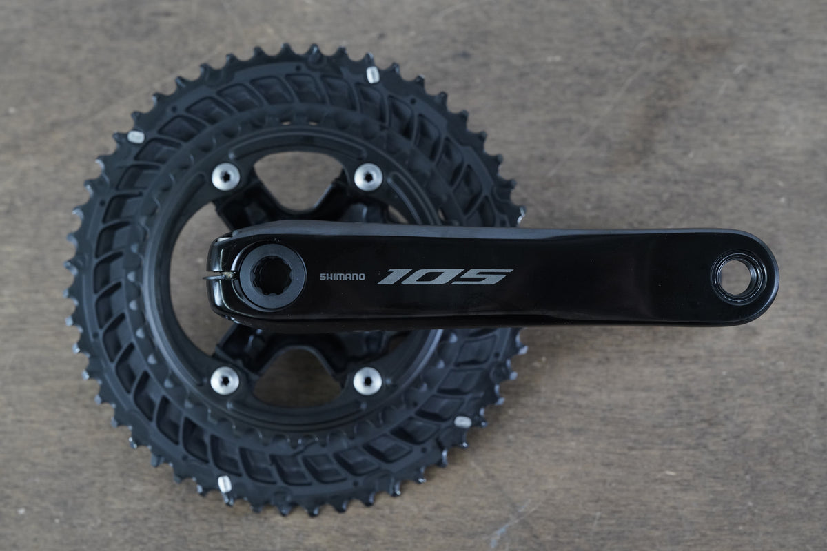 175mm 52/36T Shimano 105 FC-R7100 12 Speed Road Crankset 7100 788g