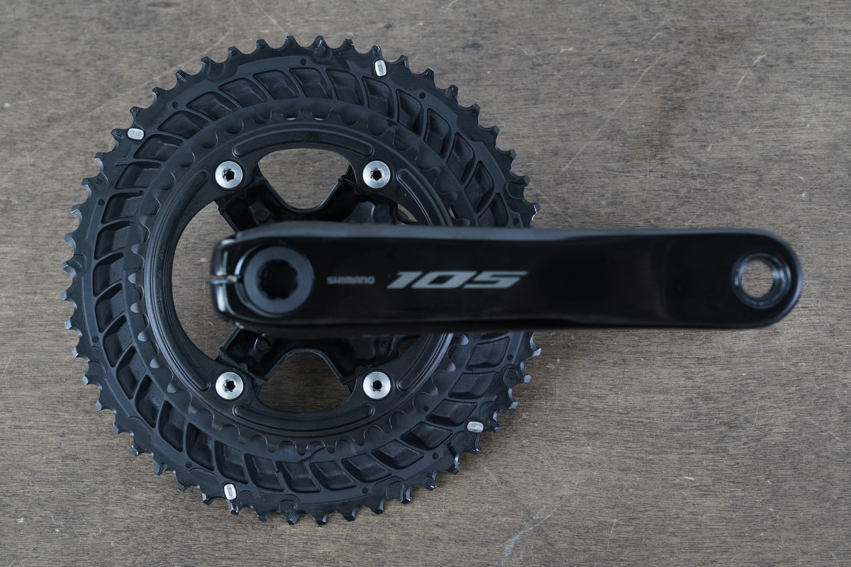175mm 52/36T Shimano 105 FC-R7100 12 Speed Road Crankset 7100 788g