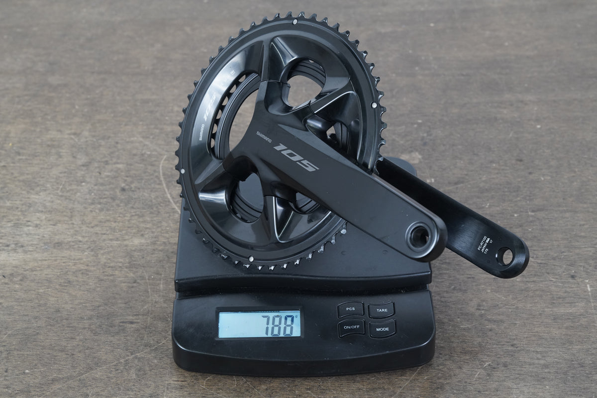 175mm 52/36T Shimano 105 FC-R7100 12 Speed Road Crankset 7100 788g