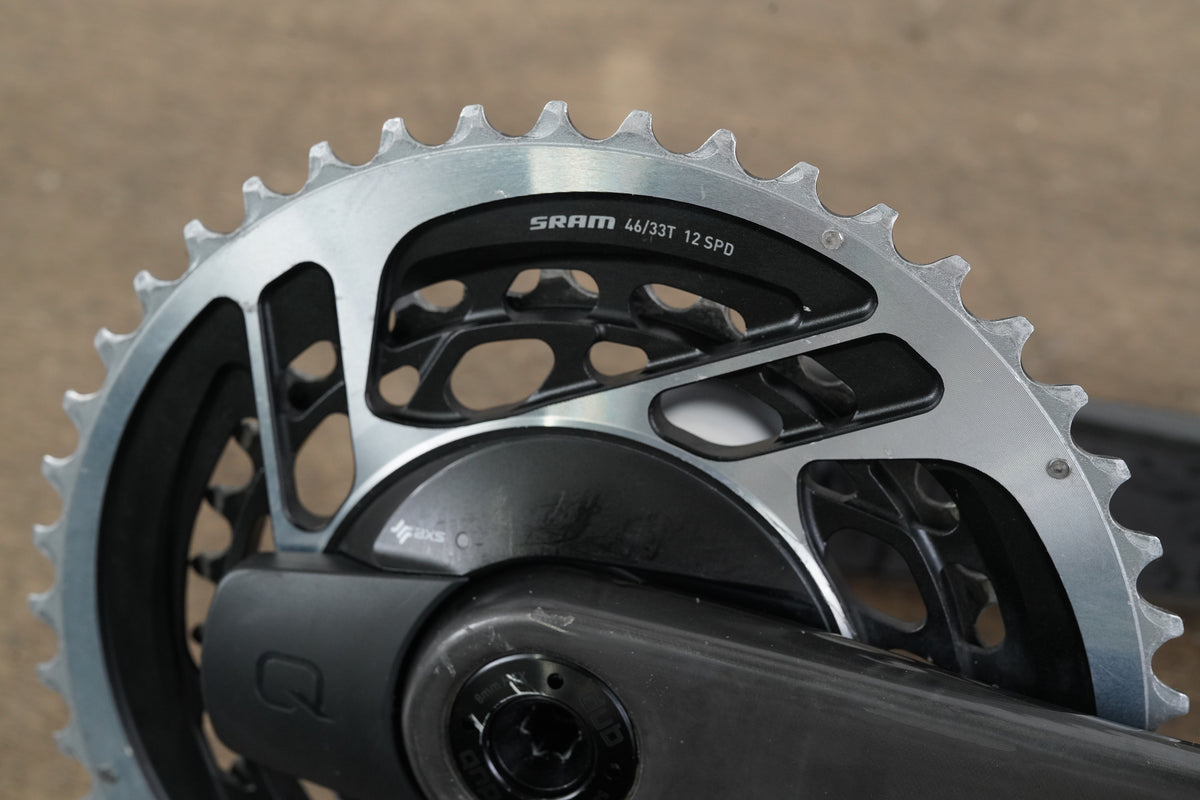 175mm 46/33T DUB SRAM Red AXS D1 Quarq 12 Speed Power Meter Crankset 597g